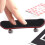 12 Pcs Professional  Fingerboards/ Finger Skateboard, Unique Matte Surface (Random Patterns and Colors) 2