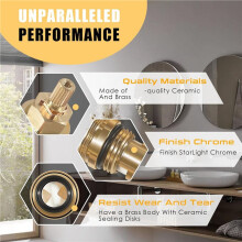 2X 5882000 Wymiana Wkładu Grzewczego do Wkładu Ceramicznego Grohe, Wkład Ceramiczny do Gorącej Wody