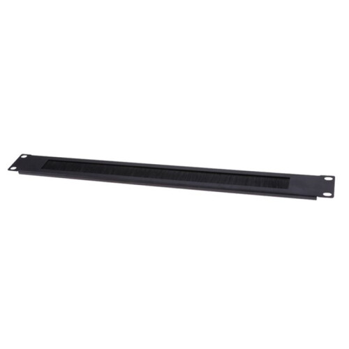 2Pcs 1U 19Inch RACK MOUNT Blanking Plate Rack Mounting Blank Network Brush Panel Server Cabinet Cable Management 1