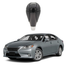 2X Perilla de Palanca de Cambios Automática para Coche, Cabezal de Palanca de Cambios para  ES300 IS250 LS400  Estima Matrix Hilux Negro