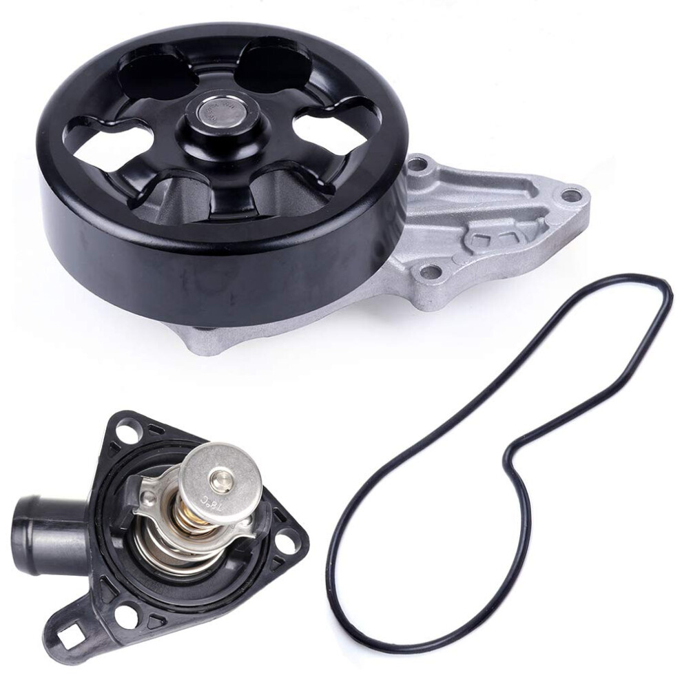 Thermostat Housing Assembly And Water Pump For Acura Rsx 20022006 Honda Civic Crv Direct Fit Replacement 9073542163381
