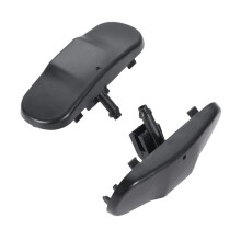 2KD955985 Windscreen Washer Jet Nozzle Pair Black Exact Fit Replacement for Car Windshield