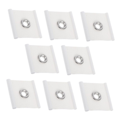 8Pcs RV Awning Accessories Rail Kit with Tool Installation for Secure Attachment