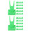 100Pcs Plastic Parrot Cage Vegetable and Fruit Feeding Forks Green 4