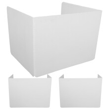 3Pcs Plastic Student Desk Dividers Classroom Privacy Folders for Study