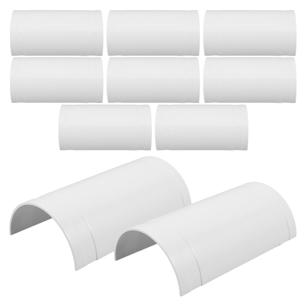 10Pcs White Pvc Pipe Leak Patch Repair Tool For Plumbing Joint Fixing 3743877189498