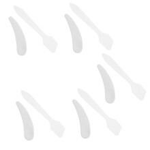 Raindrops 10 Pcs Cream Small Crescent Spoon Facial Spatulas