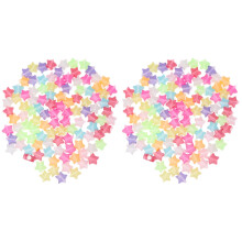 400Pcs Assorted Color Star Beads DIY Jewelry Beads for Bracelet Making