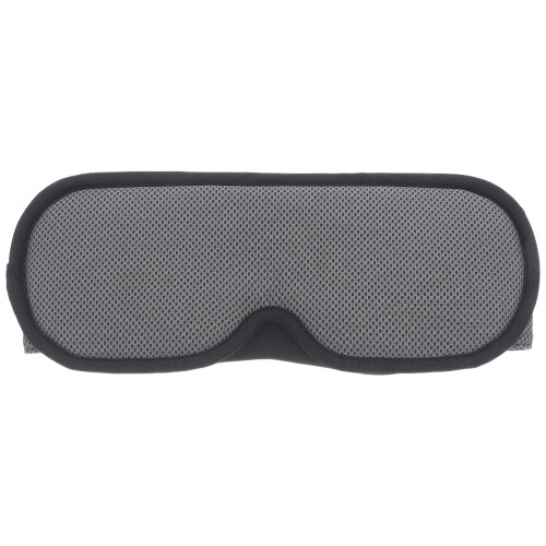 Grey Adjustable Strap Sleep Mask 3D Side Sleeper Soft Light Block