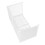 1Set Transparent DIY Cat Litter Box Enclosure Splash Guard PP Plastic 1