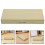 Vintage Style Metal Slim Case Moisture Proof Light Gold 5