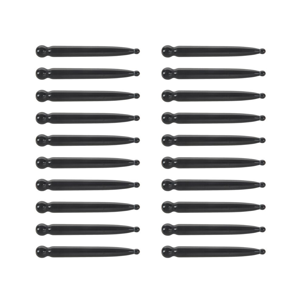 Typecat 20X Traditional Relax Thai Foot Massage Reflexology Stick Tool Black