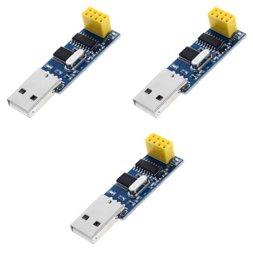 3Pcs Portable USB to Serial + Adapter Dark Blue Fast Converter 1