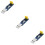 3Pcs Portable USB to Serial + Adapter Dark Blue Fast Converter 8