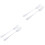 2 Count Stainless Steel Kitchen Utensils Dinner Forks Table Salad 2