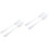 2 Count Stainless Steel Kitchen Utensils Dinner Forks Table Salad 3