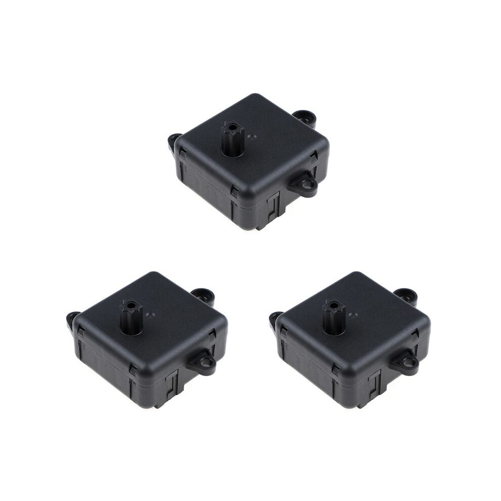 3X 10397365 Hvac Heater Blend Door Actuator For H3 H3t 2009 2010 For Saturn Sky For Solstice Black 6031048143620