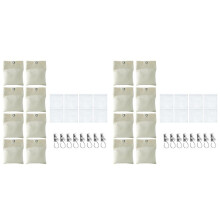 16 Pack Outdoor Curtain Weights, 15oz Outdoor Curtain Sandbag Weighted Bags Drapery Weights Bottom Curtain Weights Bags
