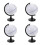 4Pcs Plastic DIY Coloring Globe Model Rewritable Multi-Color Craft Toy 6