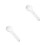 2Pcs Folding White Spoons for Ice Cream and Dessert Enjoyment 3