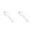 2Pcs Folding White Spoons for Ice Cream and Dessert Enjoyment 6