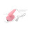 Portable Pink Mini Craft Iron for Sewing Quilts and DIY Projects 2