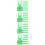 200Pcs Plastic Parrot Feeding Forks Green Bird Cage Food Tools 7