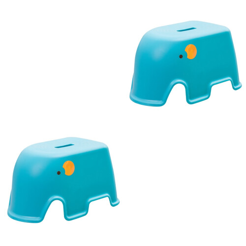 2Stk Blaue Kinder Sicherheitshocker Mit Für Bad Und 2