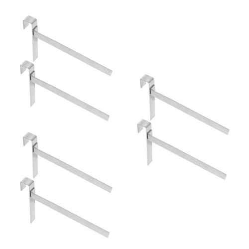 6Pcs Stainless Steel Beehive Stand Silver Bee Frame Holder Base Tool 2