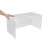1Set Transparent DIY Cat Litter Box Enclosure Splash Guard PP Plastic 6