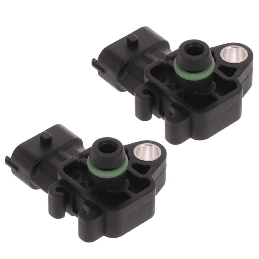 Map Sensor 2Pcs Directfit Manifold Absolute Pressure Sensor For Buick Cadillac Chevrolet Gmc Pontiac 9771547016632