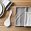 White Nonstick Reusable Reusable Plastic Rice Paddle with Handle for Kitchen Serving 3