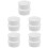 10Pcs White Plastic Floor Drain Cover Insert for Home Use 5