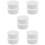 10Pcs White Plastic Floor Drain Cover Insert for Home Use 7