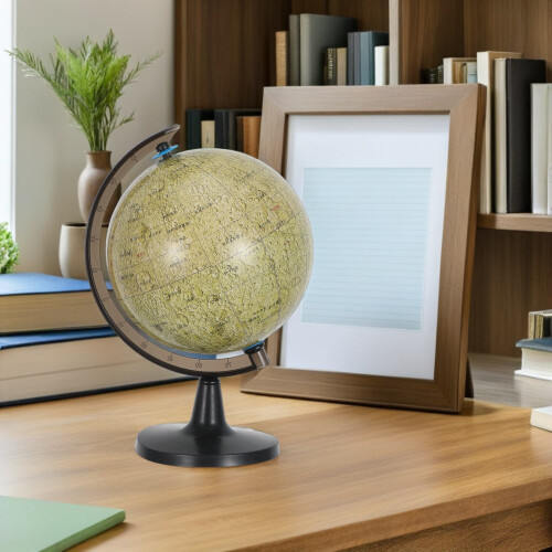 Portable Lunar Globe Plastic Model for Astronomy Study and Gift 2