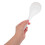 White Nonstick Reusable Reusable Plastic Rice Paddle with Handle for Kitchen Serving 6