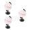 3Pcs Plastic White DIY Globe for Kids Learning and Classroom Use 7