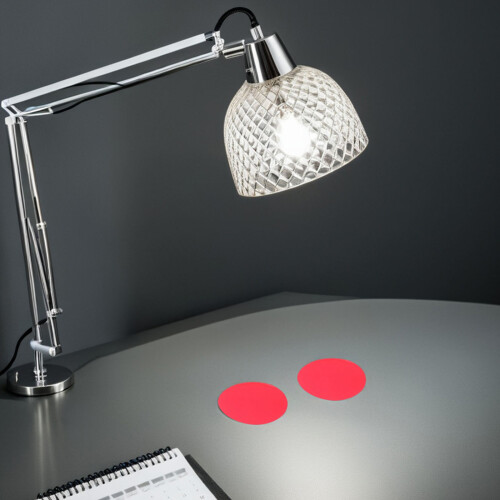 20Pcs Red Pet Lighting Diffuser Film Stickers for Lamps Easy Install 2