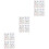 6Sets PVC Prism Window Cling Star Stickers Decorative DIY Window Decal 4