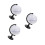 3Pièces Globe Educatif Plastique Multi Usage DIY Peinture 4