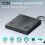 2X External Blu Ray Drive Burner, Support 100G Disc USB 3.0 and Type-C DVD/CD/BD Player,3D Optical Bluray Drive 1