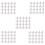 5 mm Pin Shelf Support Shelf Studs Strong Support 100 Pcs, Transparent 1
