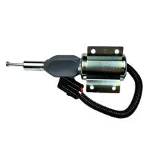 Fuel Shutoff Solenoid RE502474 SA425712 for John Deere 4700 4710 120 200LC Reliable Engine Shutdown