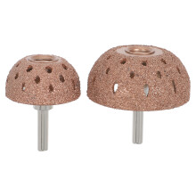 2Pcs Rose Gold Tungsten Steel Tire Buffer Wheel for Car Repair Tool