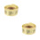 2Rolls Decorative Round Candy Bag Stickers Khaki Handmade Adhesive 1