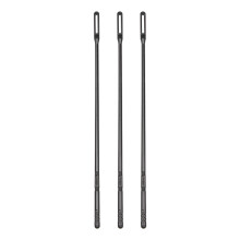 3Pièces Accessoires Nettoyage Flûte Et Clarinette Plastique Noir