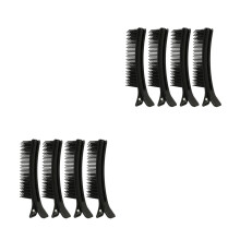 8Pcs Hair Grip Clips Black Sectioning Clips for Styling and Coloring