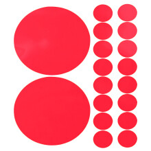 25Pièces Stickers Film Correcteur Rouge Pet, Filtre Lumière Douce LED