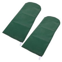 1Pair Long Sleeve Elderly Bed Assist Gloves Polyester Green Home Care
