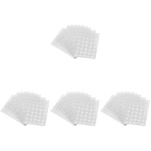 4Pcs Silver Pentagram Shaped Stickers for Motivation and Incentive Use